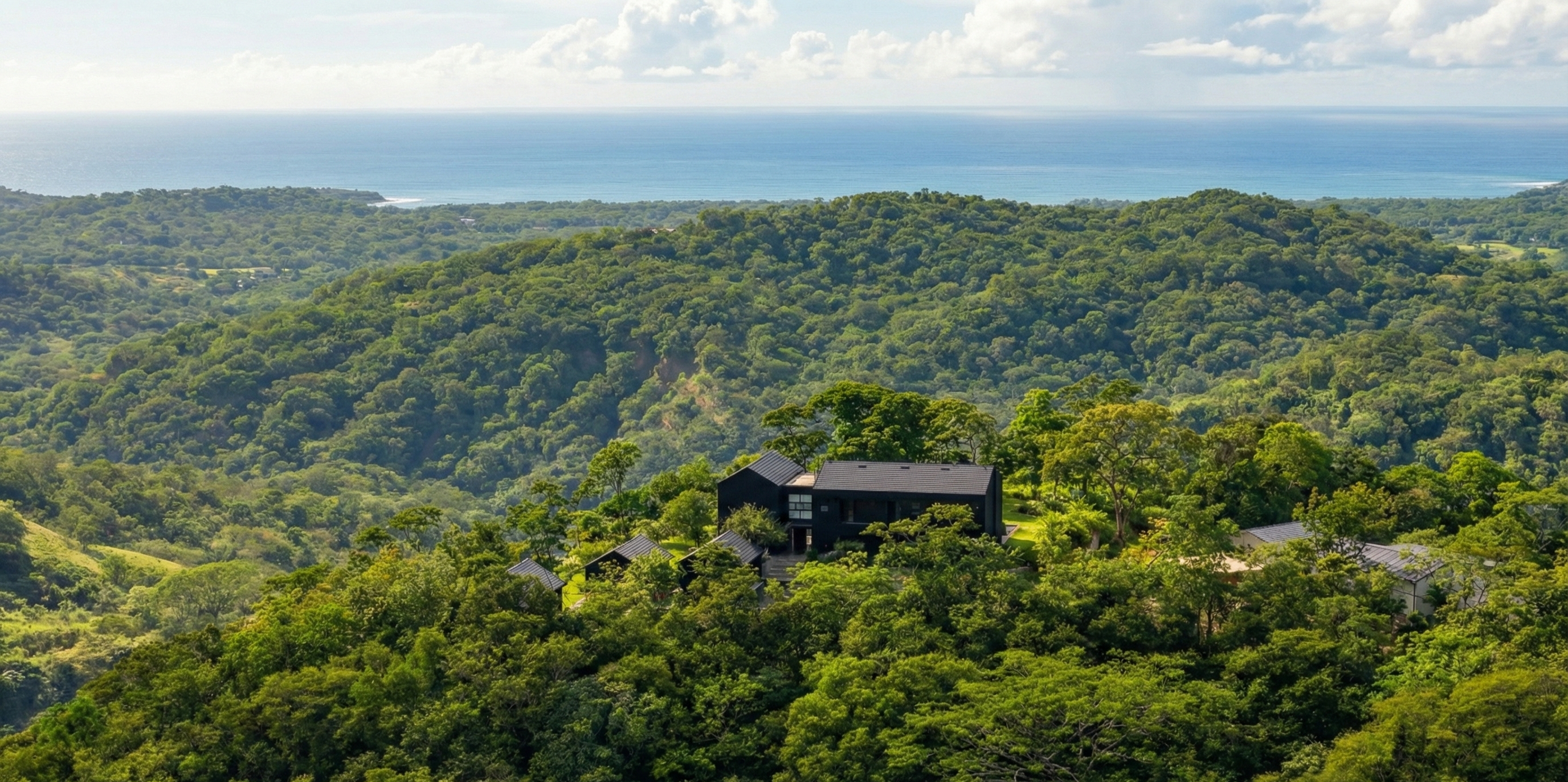 Luxury estate with ocean view